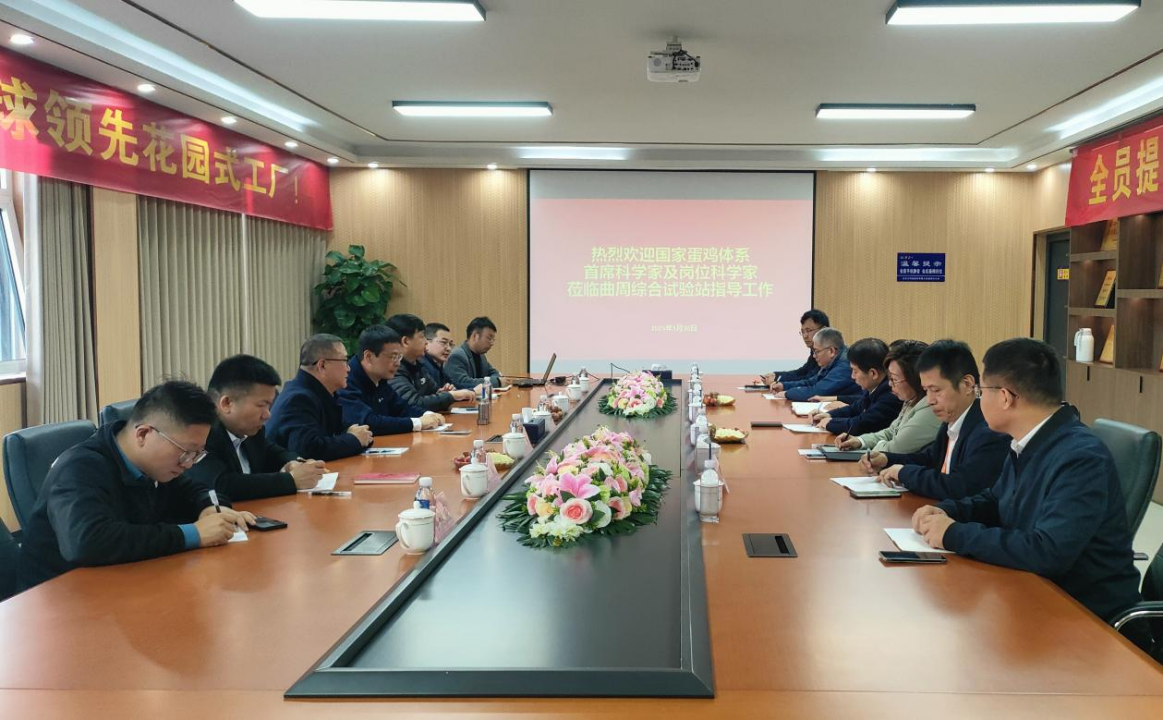 國家蛋雞產業技術體系首席科學家張軍民蒞臨曲周綜合試驗站考察調研