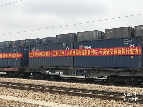 跨越1035公里,中老鐵路首列貨運(yùn)列車抵達(dá)昆明